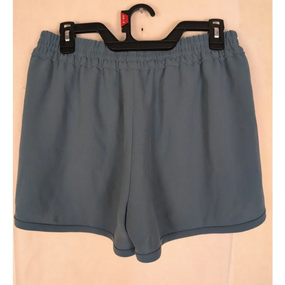 J.Crew blue pull on athletic shorts Size 4 Casual Comfort Minimal Summer Staple